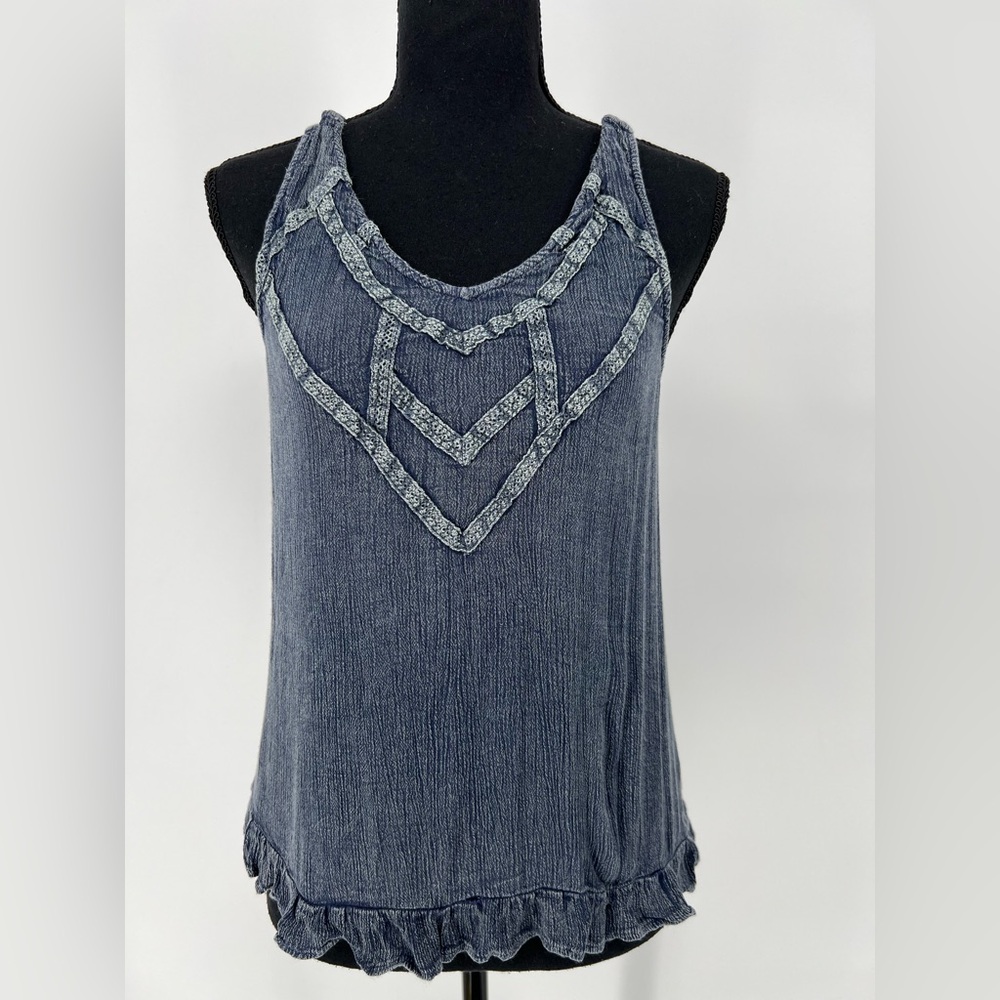 ALTAR’D STATE BLUE RACER BACK TOP